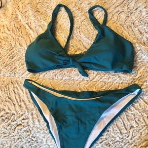 Gorgeous 2 piece turquoise Bikini